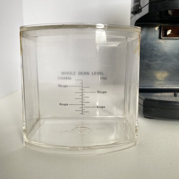 Melitta Electric Coffee Mill Grinder Kitchen Tool Model MEM1B Fine-Course WORKS - Picture 13 of 16